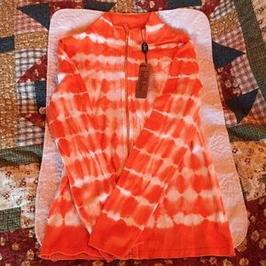 Belldini zip up sweater size small